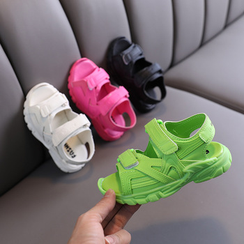 Children's Sandals 2020 Summer New Large Children's Girls' Shoes Soft Bottom Boy's Baby Small Children's Girl's Shoes